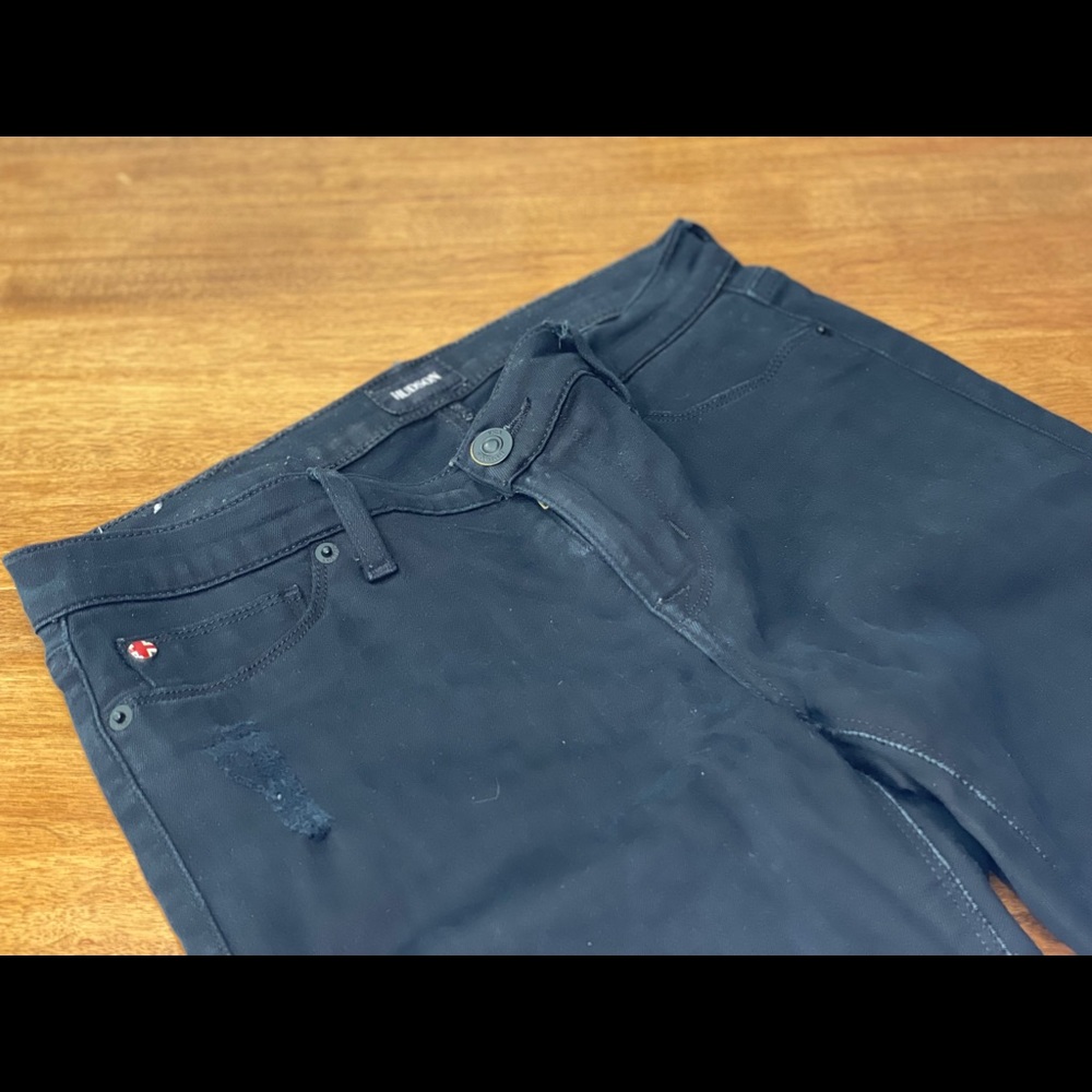 Hudson black jeans / Ankle Krista style